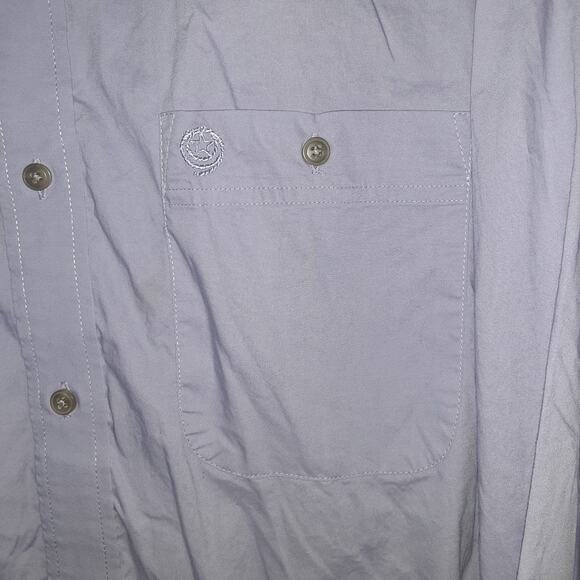 Wrangler George Strait Men's XL Long Sleeve Western Button Up Shirt Purple - Picture 2 of 9